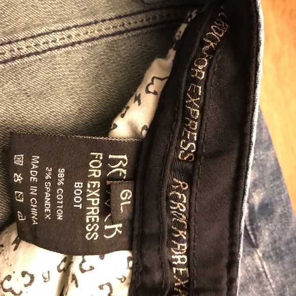 Express jeans in great fitting in sizes 6. - Picture 6 of 7